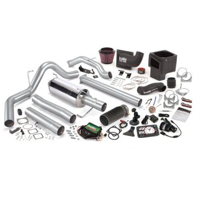 Banks Power Stinger Bundle, Power System with Single Exit Exhaust, Black Tip 49692-B