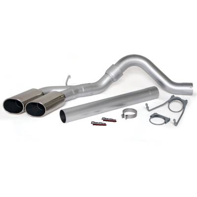 Banks Power Monster Exhaust System, Single Exit, DualChrome ObRound Tips 49766