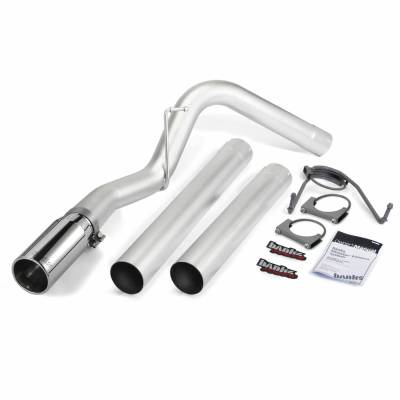 Banks Power Monster Exhaust System, Single Exit, Chrome Tip 49776