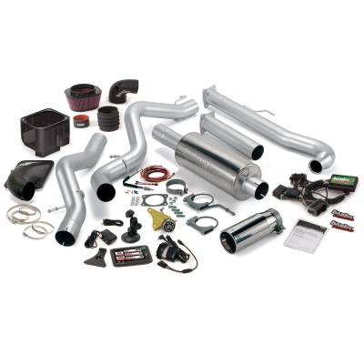Banks Power Stinger Bundle, Power System with Single Exit Exhaust, Chrome Tip 46000