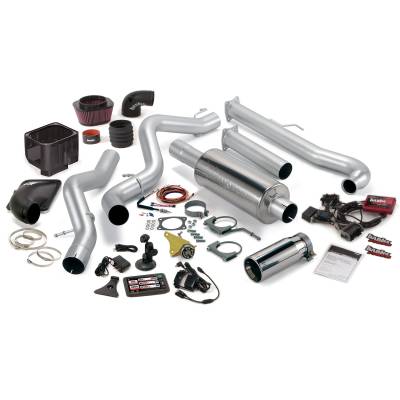 Banks Power Six-Gun Bundle, Power System with Single Exit Exhaust, Chrome Tip 46016