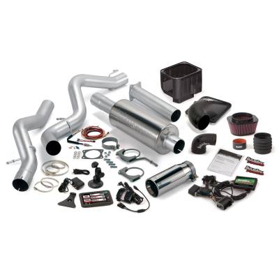 Banks Power Stinger Bundle, Power System with Single Exit Exhaust, Chrome Tip 46047