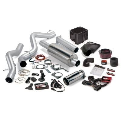 Banks Power Six-Gun Bundle, Power System with Single Exit Exhaust, Chrome Tip 46056