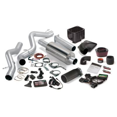 Banks Power Stinger Bundle, Power System with Single Exit Exhaust, Black Tip 47765-B