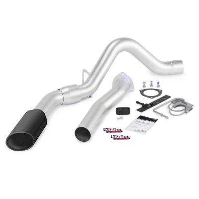 Banks Power Monster Exhaust System, Single Exit, Black Tip 47784-B