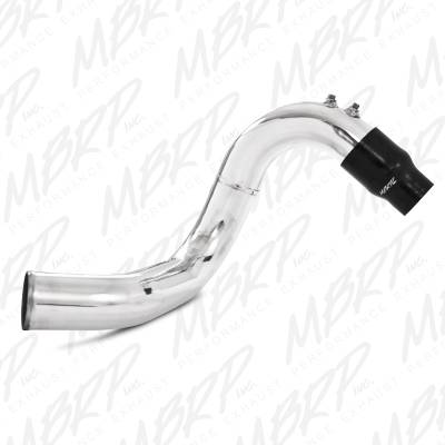 Air Intakes & Accessories - Air Intakes - MBRP Exhaust - MBRP Exhaust 3" Intercooler Pipe - Passenger Side, polished aluminum IC1517