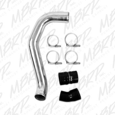 MBRP Exhaust 3" Passenger Side Intercooler Pipe, polished aluminum IC1974