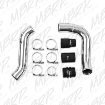 Air Intakes & Accessories - Air Intakes - MBRP Exhaust - MBRP Exhaust 3" Intercooler Pipe - Driver Side, polished aluminum IC1979