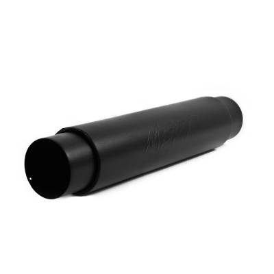 Exhaust - Mufflers - MBRP Exhaust - MBRP Exhaust Muffler 5" Inlet /Outlet  24" Body  31" Overall, Black Coated M2050BLK