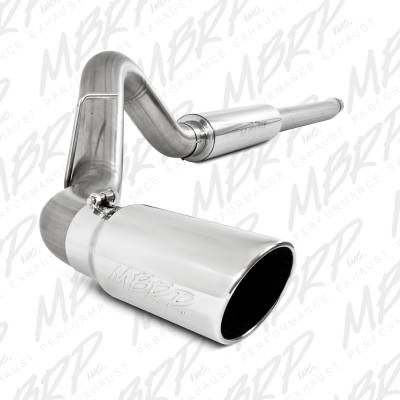 MBRP Exhaust 4" Cat Back, Single Side Exit, T409 S5246409