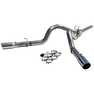 Exhaust - Exhaust Systems - MBRP Exhaust - MBRP Exhaust 4" Filter Back, Cool Duals, T409 S6244409