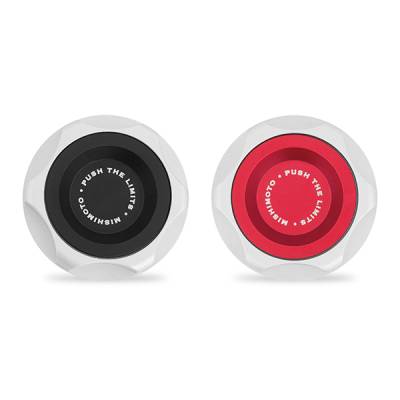 Engine Parts - Oil System - Mishimoto - Mishimoto 2005-2013 Ford Mustang Oil Filler Cap, Red MMOFC-MUS2-RD