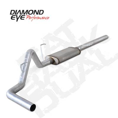 Diamond Eye Performance 2004-2008 FORD 150 5.4L 3" ALUMINIZED CAT BACK SINGLE K3320A