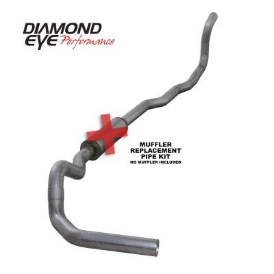 Diamond Eye Performance 1989-1993 DODGE 5.9L CUMMINS 2500/3500 (ALL CAB AND BED LENGTHS)-4in. ALUMINIZED K4211A-RP