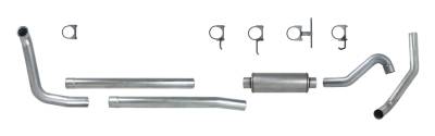 Exhaust - Exhaust Systems - Diamond Eye Performance - Diamond Eye Performance 1999.5-2003.5 FORD 7.3L POWERSTROKE F250/F350 CAB/CHASSIS-4in. ALUMINIZED-PERFOR K4326A