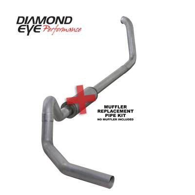 Diamond Eye Performance 1999.5-2003.5 FORD 7.3L POWERSTROKE F250/F350 CAB/CHASSIS-4in. ALUMINIZED-PERFOR K4326A-RP