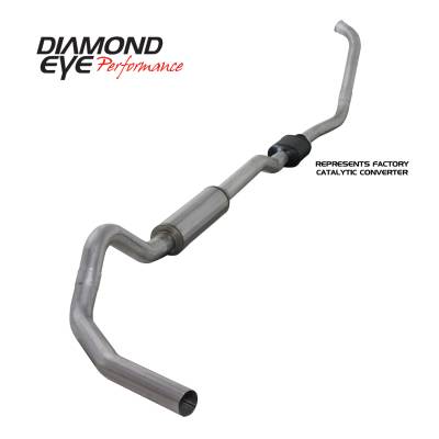 Diamond Eye Performance 2003-2007 FORD 6.0L POWERSTROKE F250/F350 (ALL CAB AND BED LENGTHS) 4in. ALUMINI K4334A