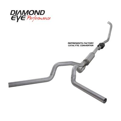 Exhaust - Exhaust Systems - Diamond Eye Performance - Diamond Eye Performance 2003-2007 FORD 6.0L POWERSTROKE F250/F350 (ALL CAB AND BED LENGTHS) 4in. ALUMINI K4336A