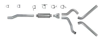 Exhaust - Exhaust Systems - Diamond Eye Performance - Diamond Eye Performance 2003-2007 FORD 6.0L POWERSTROKE F250/F350 (ALL CAB AND BED LENGTHS) 4in. ALUMINI K4340A