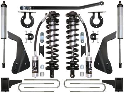 Steering And Suspension - Lift & Leveling Kits - ICON Vehicle Dynamics - ICON Vehicle Dynamics 05-UP FSD ADJ TRACK BAR W/BEARING ROD END K63122