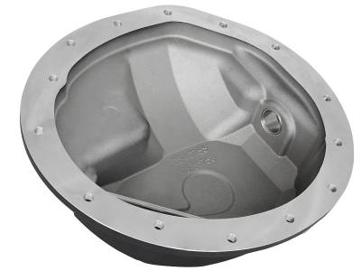 AFE Power - aFe Pro Series Rear Differential Cover Black w/Machined Fins Dodge Diesel Trucks 03-12 L6-5.9/6.7L (td) (AAM 9.25-14 Bolt Axles) - 46-70042 - Image 3