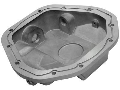 AFE Power - aFe Street Series Front Differential Cover Raw w/Machined Fins Ford F-250/F-350/Excursion 99-16 V8-7.3L/6.0L/6.4L/6.7L (td) - 46-70080 - Image 2