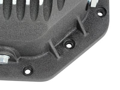 AFE Power - aFe Pro Series Rear Differential Cover Black w/Machined Fins/Gear Oil Dodge/RAM 94-16 (Corporate 9.25-12 Bolt Axles) - 46-70272-WL - Image 3