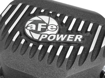 AFE Power - aFe Pro Series Rear Differential Cover Black w/Machined Fins/Gear Oil Dodge/RAM 94-16 (Corporate 9.25-12 Bolt Axles) - 46-70272-WL - Image 4