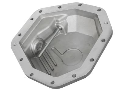 AFE Power - aFe Street Series Rear Differential Cover Raw w/Machined Fins Ford Diesel Trucks 2017 V8-6.7L (td) - 46-70350 - Image 3