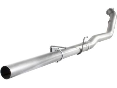 Exhaust - Exhaust Systems - AFE Power - aFe ATLAS 4 IN Aluminized Steel Down-Pipe Back Exhaust System Dodge RAM Diesel Trucks 07.5-12 L6-6.7L (td) - 49-02011