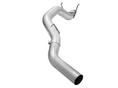 Exhaust - Exhaust Systems - AFE Power - aFe ATLAS 5 IN Aluminized Steel DPF-Back Exhaust System RAM Diesel Trucks 13-18 L6-6.7L (td) - 49-02039