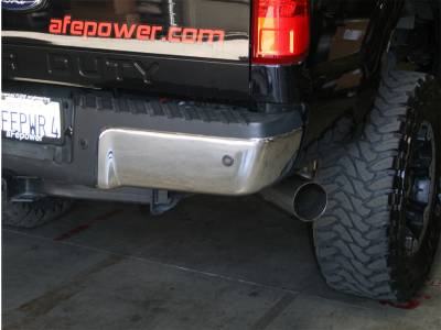 AFE Power - aFe ATLAS 5 IN Aluminized Steel Down-Pipe Back Exhaust System Ford Diesel Trucks 11-16 V8-6.7L (td) - 49-03039NM - Image 2