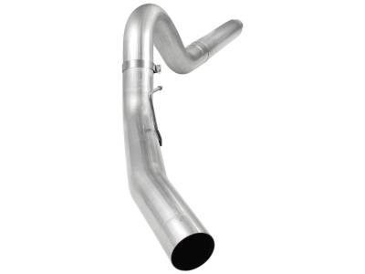 Exhaust - Exhaust Systems - AFE Power - aFe ATLAS 5 IN Aluminized Steel DPF-Back Exhaust System Ford Diesel Trucks 08-10 V8-6.4L (td) - 49-03054