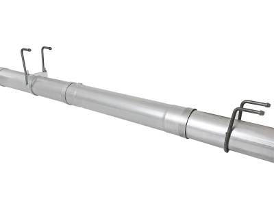 AFE Power - aFe ATLAS 5 IN Aluminized Steel Down-Pipe Back Exhaust System w/o Muffler Ford Diesel Trucks 17-18 V8-6.7L (td) - 49-03093NM - Image 3