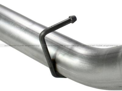 AFE Power - aFe ATLAS 4 IN Aluminized Steel Down-Pipe Back Exhaust System GM Diesel Trucks 07.5-10 V8-6.6L (td) LMM - 49-04002 - Image 2