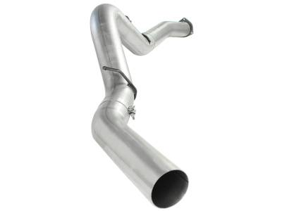 Exhaust - Exhaust Systems - AFE Power - aFe ATLAS 5 IN Aluminized Steel DPF-Back Exhaust System GM Diesel Trucks 07.5-10 V8-6.6L (td) LMM - 49-04040