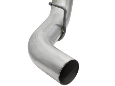 AFE Power - aFe ATLAS 5 IN Aluminized Steel Down-Pipe Back Exhaust System w/o Muffler GM Diesel Trucks 17-18 V8-6.6L (td) L5P - 49-04087NM - Image 3