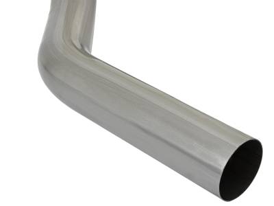 AFE Power - aFe Large Bore-HD 4 IN 409 Stainless Steel Cat-Back Exhaust System w/Muffler/No Tip Dodge Diesel Trucks 03-04 L6-5.9L (td) - 49-12005 - Image 4