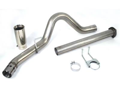 AFE Power - aFe Large Bore-HD 4in 409 Stainless Steel DPF-Back Exhaust System Ford Diesel Trucks 11-14 V8-6.7L (td) - 49-13028 - Image 6