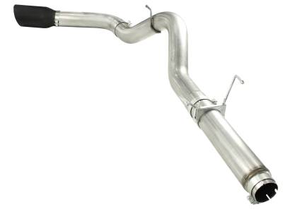 AFE Power - aFe Large Bore-HD 5in 409 Stainless Steel DPF-Back Exhaust System w/Black Tip Dodge RAM Diesel Trucks 07.5-12 L6-6.7L (td) - 49-42016-B - Image 2