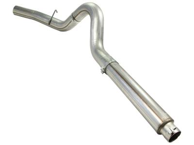 AFE Power - aFe Large Bore-HD 5in 409 Stainless Steel DPF-Back Exhaust System Ford Diesel Trucks 08-10 V8-6.4L (td) - 49-43054 - Image 3