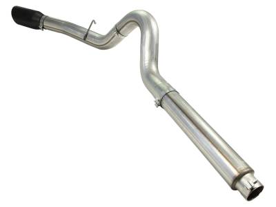 AFE Power - aFe Large Bore-HD 5in 409 Stainless Steel DPF-Back Exhaust System w/Black Tip Ford Diesel Trucks 08-10 V8-6.4L (td) - 49-43054-B - Image 3