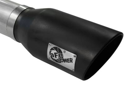 AFE Power - aFe Large Bore-HD 5in 409 Stainless Steel DPF-Back Exhaust System w/Black Tip Ford Diesel Trucks 08-10 V8-6.4L (td) - 49-43054-B - Image 6