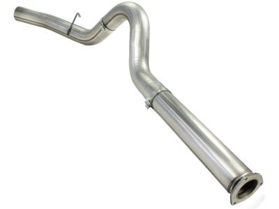 AFE Power - aFe Large Bore-HD 5in 409 Stainless Steel DPF-Back Exhaust System Ford Diesel Trucks 11-14 V8-6.7L (td) - 49-43055 - Image 3