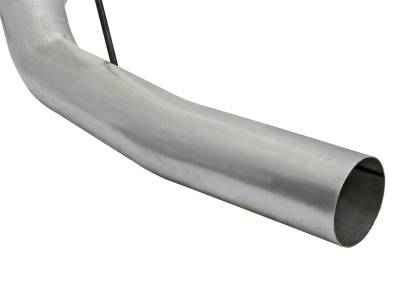 AFE Power - aFe Large BORE 5in Stainless Steel Down-Pipe Back Exhaust System w/Muffler-No Tip Ford Diesel Trucks 17-18 V8-6.7L (td) - 49-43093 - Image 2