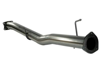 Exhaust - Exhaust Parts - AFE Power - aFe MACH Force-Xp 4 IN 409 Stainless Steel Race Pipe GM Diesel Trucks 07.5-10 V8-6.6L (td) LMM - 49-44021