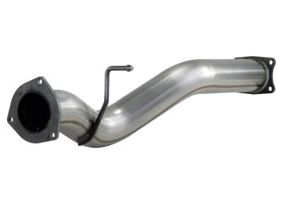 Exhaust - Exhaust Parts - AFE Power - aFe MACH Force-Xp 4 IN 409 Stainless Steel Race Pipe GM Diesel Trucks 07.5-10 V8-6.6L (td) LMM - 49-44022