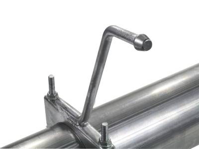 AFE Power - aFe Large Bore-HD 5in 409 Stainless Steel Down-Pipe Back Exhaust System GM Diesel Trucks 11-15 V8-6.6L (td) LML - 49-44035NM - Image 3