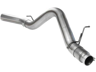 AFE Power - aFe Large Bore-HD 5in 409 Stainless Steel DPF-Back Exhaust System GM Diesel Trucks 11-16 V8-6.6L (td) LML - 49-44041 - Image 3
