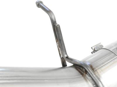AFE Power - aFe Large Bore-HD 5in 409 Stainless Steel DPF-Back Exhaust System GM Diesel Trucks 11-16 V8-6.6L (td) LML - 49-44041 - Image 4